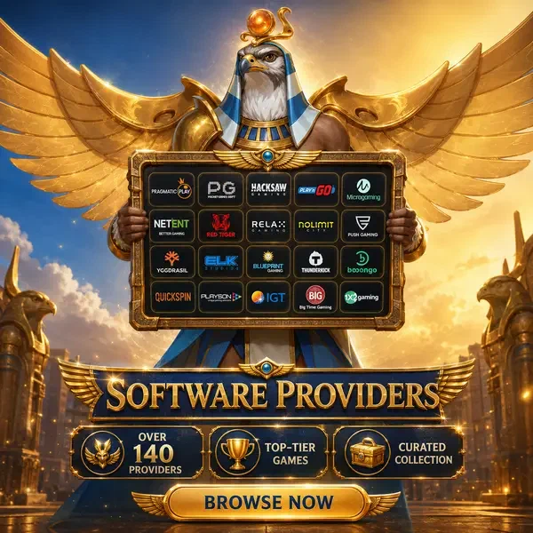 Sky Warden Falke zeigt Software-Anbieter bei AmunRas kuratierter Spielesammlung